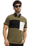 Adro Tshirt For Menmulti Color T-Shirt For Mencotton T-Shirtmens Tshirtrn8-24-Olblwh-S