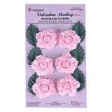 Expressions Craft Handmade Paper Flower Wild Rose Pastel Pink