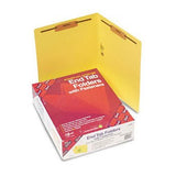 Smead Heavyweight Colored End Tab Folders with Fasteners FOLDER,EXP,2FSTNR,YW 60400 (Pack of2)