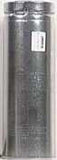 Selkirk++4+in.+Dia.+x+12+in.+L+Aluminum++Round+Gas+Vent+Pipe
