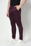 Toplot Men'S Regular Fit Trackpant (Track-Pant-5070-Wine-34) Purple,Purple,34,B0BV6ZXP97