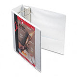 Cardinal EasyOpen ClearVue SlantD Ring View Binder BNDR,EZOPN,D,CV,4WE (Pack of4)