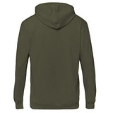 Adro Men'S Cotton Neck Hooded Sweatshirt (H20-Gl-Eag-Ol_Olive_L)