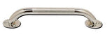 Complete Medical Grab Bar Knurled Chrome, 24 Inch, 1.68 Pound