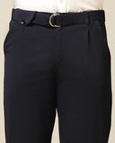 Toplot Mens Regular Casual Pants (Belt-Trouser-5173-Navy-40),Navy,40,B0CXM7Q22H