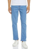 INKD Men's Relaxed Jeans (INKAW24MJN-501_Airforce Blue,Airforce Blue