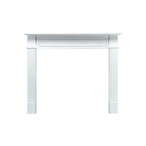 Pearl Mantels 520-48 Berkley Paint Grade Fireplace Mantel, 48-Inch, White, 48 Inch