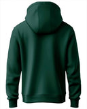 Adro Men'S Cotton Neck Hooded Sweatshirt (H24-Pln-Grn-2Xl_Green)
