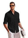 Leriya Fashion Men Black,BlackApparel,2XL