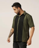 Leriya Fashion Men'S Regular Fit Shirt (Lf-Ms-6172_Olive,OliveApparel,2XL