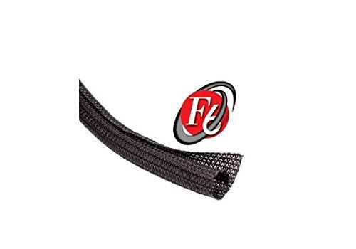 Techflex 3/4 F6 Split Sleeving 25 Feet Black