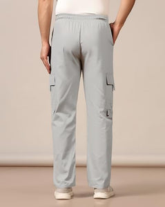 Toplot Cotton Multi-Pocket Cargo Pant For Men (Men-Up-Cargo-5178-Silver-28),Silver,28,B0CYQ5JTJK