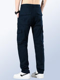 Toplot Men'S Cotton Cargo Pants || Cargo For Men || Straight-Leg Cargo For Men || Men Cargo Pant (Men-Cargo-5212-Navy-38),Navy,38,B0DPHCHTF7