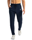 Eyebogler Solid Track Pants For Men Navy Blue,Navy BlueApparel,34