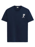 Adro Men'S Solid Regular Fit T-Shirt (Rn24-Stick-Kk-Nb_Navy Blue,Navy BlueApparel,XL