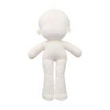 niannyyhouse 10cm 13cm 15cm 20cm 30cm 40cm Plush Doll Plain Glossy Standing Sitting Humanoid Stuffed Toys Dress Up Wearable Clot