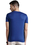 Adro Men'S Usa American Flag Printed Cotton T-Shirts (Rnr-M-Nww-Rb_Royal Blue_Xl)