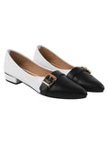 Shoetopia Women'S Slip-On Ballet Flats Black,Black,8,B0CXJ34ZHJ