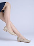 Shoetopia Solid Pointed Toe Golden Pumps For Women & Girls /Eu40,Gold,7,B0DWFP5JWW