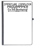Udnag Ruled Notebook Diary Programmer | Immature Computer Programme, [A5 80Pages 80Gsm]