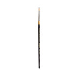 KINGART Premium Original Gold 90002 Round Series Artist Brush, Golden Taklon Synthetic Hair, Short Handle, for Acrylic, Waterco