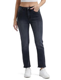 INKD Slim Women's Jeans (INKSS24WJN-405_Graphite,Graphite