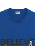 Adro Men'S Solid Regular Fit T-Shirt (Rn24-Inv-Rb_Royal Blue
