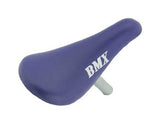 12 Saddle W/Post BMX Blue. Bike seat, Bicycle seat, Bike Part, Bicycle Part, seat for Bike