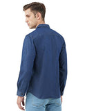 Inkd Men'S Lightweight Denim Shirt,Aegean,Aegean,Xl