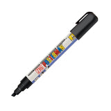 Zig Posterman PMA50 Black Paint Marker | 6mm Broad Chisel Tip | WaterBased Opaque Pigment Ink | MultiSurface Marker for Glass
