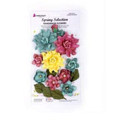 immix Expressions Craft Handmade Paper Flower Mixed Media Combo