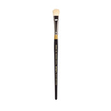 KINGART Premium Original Gold Specialty 9270-1/2 Oval MOP Series Artist Brush, Soft Synthetic Hair, Short Handle, for Acrylic, W