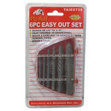 AJTools 6 pcs. Easy Out Set TAIE0739, White