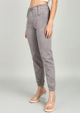 Nifty Women'S Denim Stretchable High Waist Joggers (1470_Jogr_Grey_32_Grey_32)