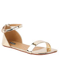 Shoetopia Women'S Sandal (7 Uk) /Golden,Golden,7,B0BSCC5J7S