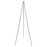 Full Size Instant Easel, 623/8 Maximum Height, Steel, Black