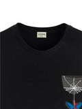 ADRO Tshirt for Men | Anime T Shirt for Men | 100% Cotton Tshirt | Graphic Printed T-Shirt | Chest Printed Tshirt | Spiderman Tshirt | T-Shirts| RN24-STICK-SPID-BL-L Black,Black