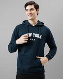 ADRO Hoodies for Men | Printed Hoodie for Men | Cotton Hoodie | Mens Hoodies | Sweatshirt for Men | Hooded Regular Fit Hoodie | H24-NEW-SB-X_Large Teal,Teal