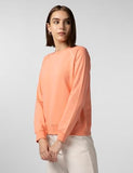 Fyltr Women'S Solid Color Raglan Sweatshirt With Full Sleeve - Round Neck | Contrast Flatlock Stitch Detailing | Casual Winterwear For Women,Peachy Opal,Peachy Opal,Xl