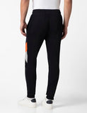 Fyltr Men'S Colourblock Joggers With Elasticated Waist And Contrast Drawstrings,Every Ebony,Every Ebony,36