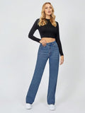 Toplot Straight Leg Jeans For Women (Jeans-5156-Light Wash-36),Light Wash,36,B0CVB6YR9T