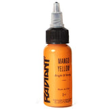 Authentic Radiant Colors Tattoo Ink Easy Dispersion and Made in The USA (1/2 OZ, Mango Yellow)