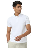 Xyxx Cotton Men'S Solid Regular Fit Shirt (Xy_Cr14_Polo T-Shirt_1_White, 2Xl
