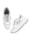 Shoetopia Smart Casual Grey Sneakers For Girls-Eu41,Bronze,8,B0D5HG3B5G