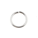 HDSupplies 100 Pieces - 304 Stainless Steel Jump Rings - 10mm - 18 Gauge (1mm Thickness)