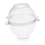 ATORSE 2xPlastic Egg Shape Candle Making Mold Mould for DIY Candle Making Craft M