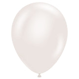 TUFTEX 10037 Latex Party Balloons, 11, Pearl Sugar White, Pack of 100