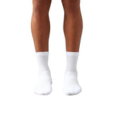 Dealoma Long Crew Socks For Men & Women | Cotton Ribbed Sports Socks | Tennis, Gym, Running & Hiking | Breathable & Comfortable 