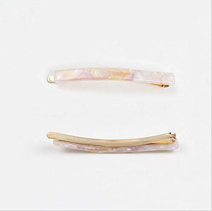 MIAO JIN 14 Pcs Hair Clips Bobby pins Acetate Barrettes Hair Accessories Fashion Geometric Bobby Hair Clips (7 Design)