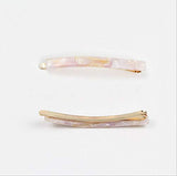 MIAO JIN 14 Pcs Hair Clips Bobby pins Acetate Barrettes Hair Accessories Fashion Geometric Bobby Hair Clips (7 Design)